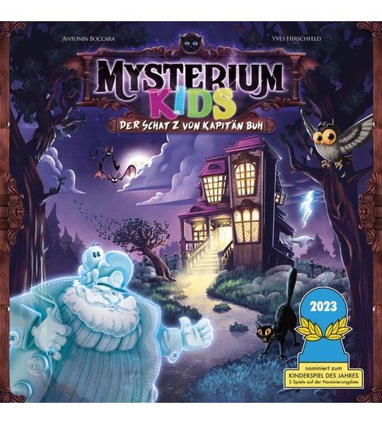Asmodee Mysterium Kids Der Schatz von Kapitän Bu