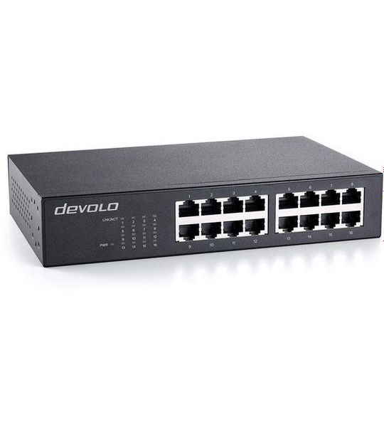 Devolo Gigabit Ethernet Switch 16 Port