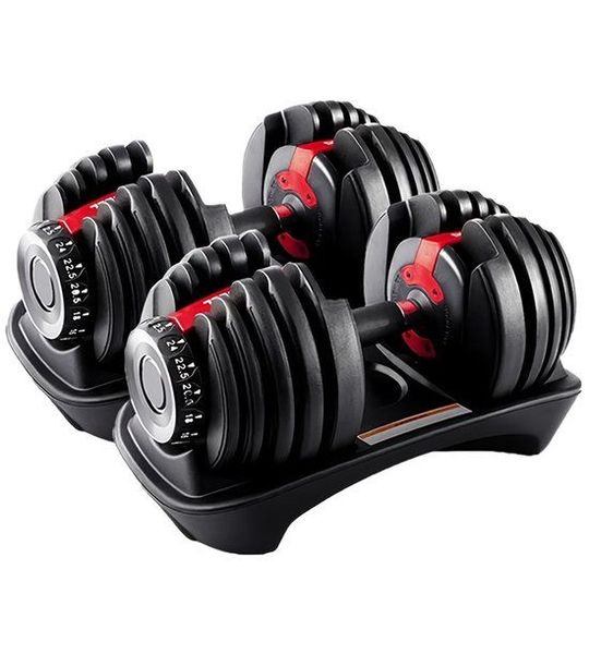 2 x 24KG Verstelbare Dumbbell Set – Professionele Halters voor Krachttraining
