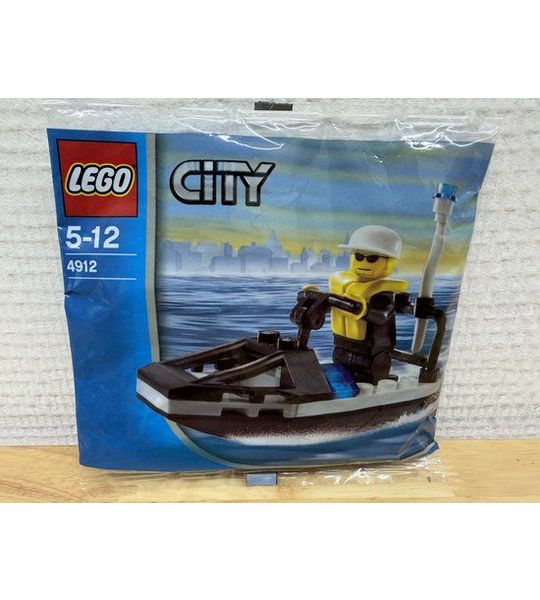 LEGO 4912 City - Politie Jet Ski / Police Jet Ski (Polybag)