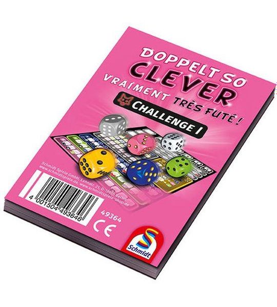Schmidt Spiele 49364 bordspel Twice as Clever!