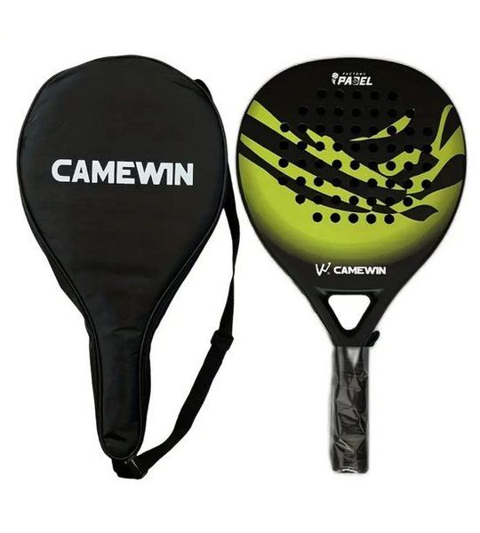 Bovista Padel Racket - Padelrackets - Padelracket - Geel Golf