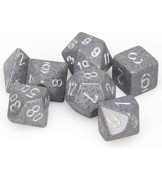 Polydice 7 Dobbelstenenset Hi-Tech Speckled