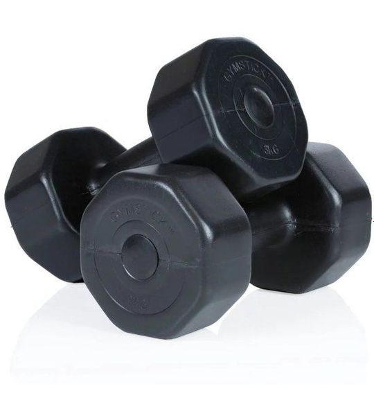 Gymstick Vinyl S 2 X 2kg Dumbbell Zwart 2 kg