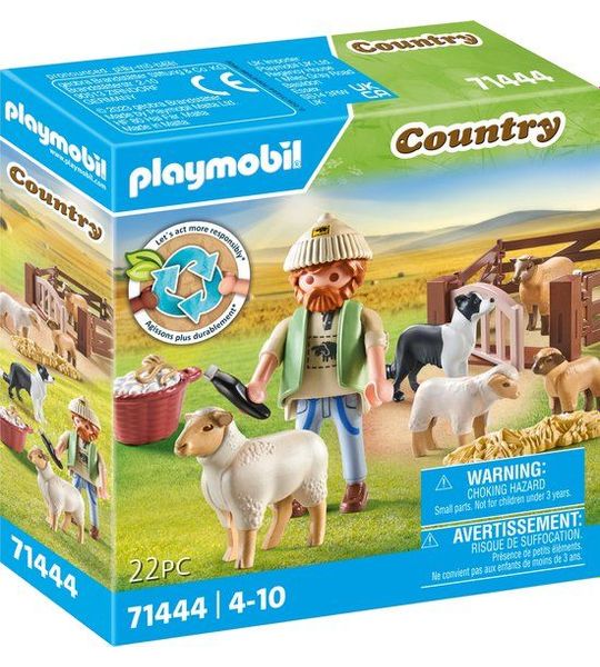 PLAYMOBIL Country Jonge herder met schapen - 71444