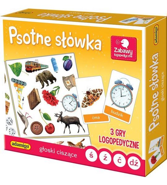 Psotne słówka Głoski ciszące ś ź ć dź