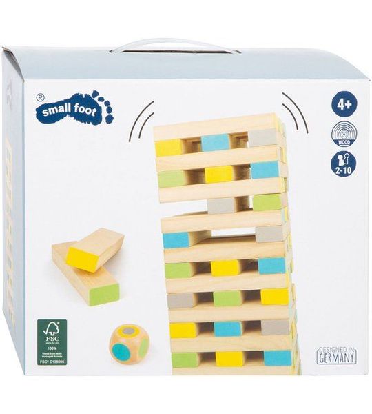 Small Foot - Houten Wiebeltoren Balansspel XXL