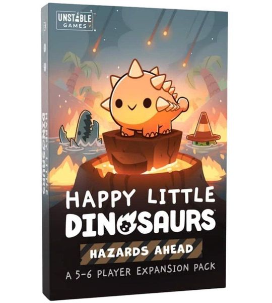 Happy Little Dinosaurs - Hazards Ahead - Engels Kaartspel