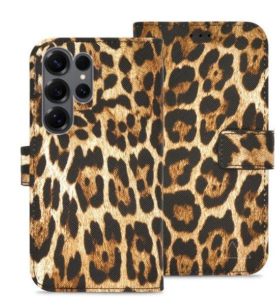 Mystyle Flex Wallet Telefoonhoesje Voor Samsung S26 Ultra Wild Leopard