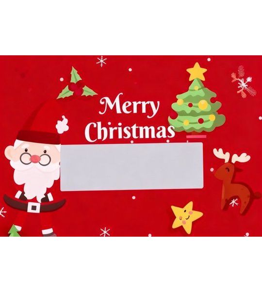 Kerst Kraskaarten 10 stuks - Kado Verrassing - Secret Santa - Surprise Spel