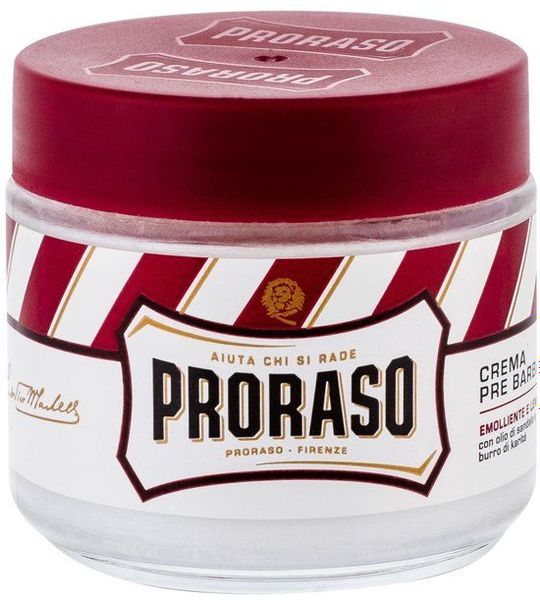 100ml Proraso Pre And Aftershave Creme Sandelwood