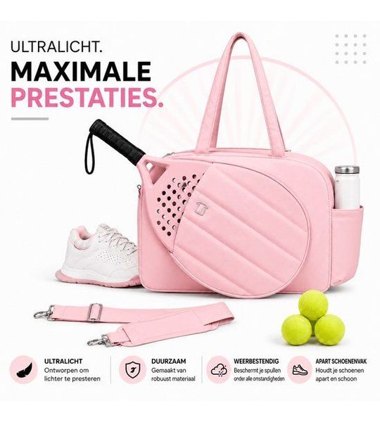 Padeltas - Tennistas - Sporttas - Padel Rugzak - Roze
