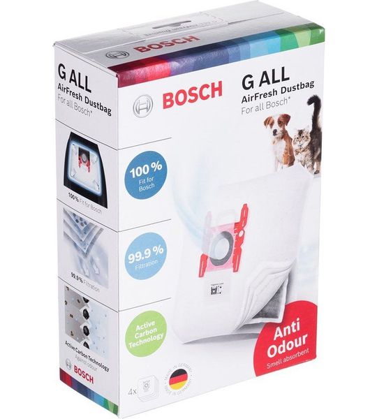 Bosch BBZAFGALL Stofzak Wit