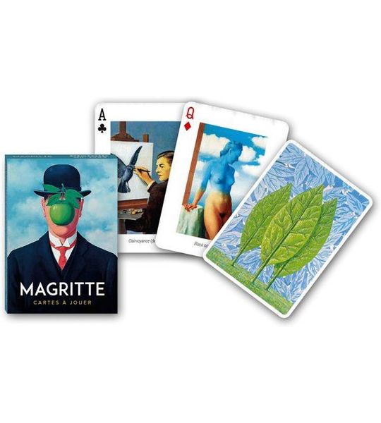 Piatnik speelkaarten Magritte