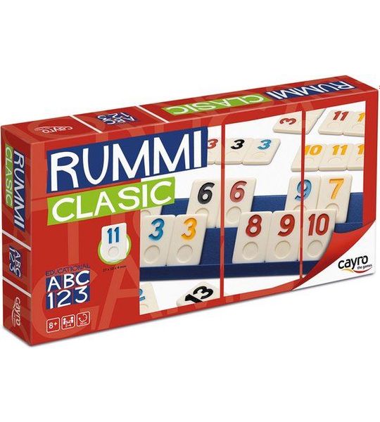 Cayro - Rummiclassic - Behendigheidsspel - 4 Spelers - Geschikt Vanaf 8 Jaar