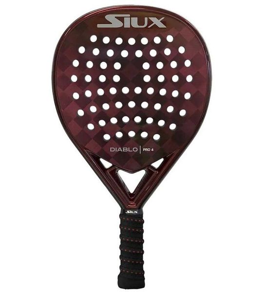 Siux Diablo Sanyo Pro 4 Padelracket Bruin 355-375 gr