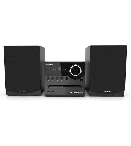 Sharp XL-B517 Stereo set Zwart