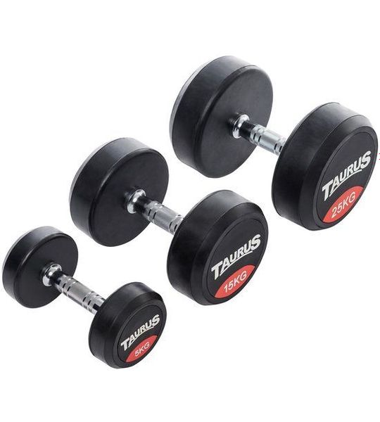 Taurus halter gerubberd - Dumbbell 2,5 kg