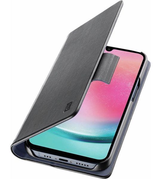 Cellularline Book Case Voor Samsung Galaxy A25 Zwart