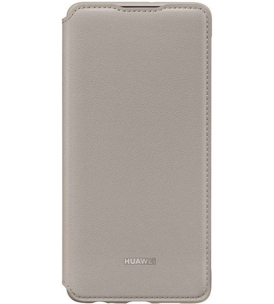 Huawei P30 Wallet Cover Khaki (Grijs)