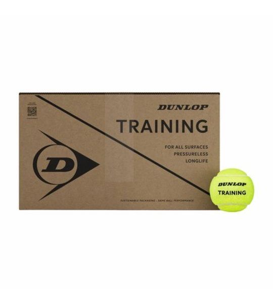 Dunlop Tb Trainings Tennisballen Doos Geel 72 Balls