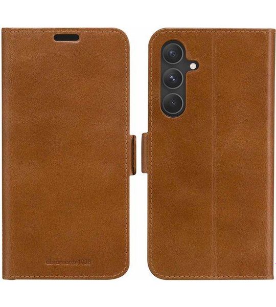 DBramante1928 Copenhagen Slim Samsung Galaxy S24 Plus Book Case Leer Bruin