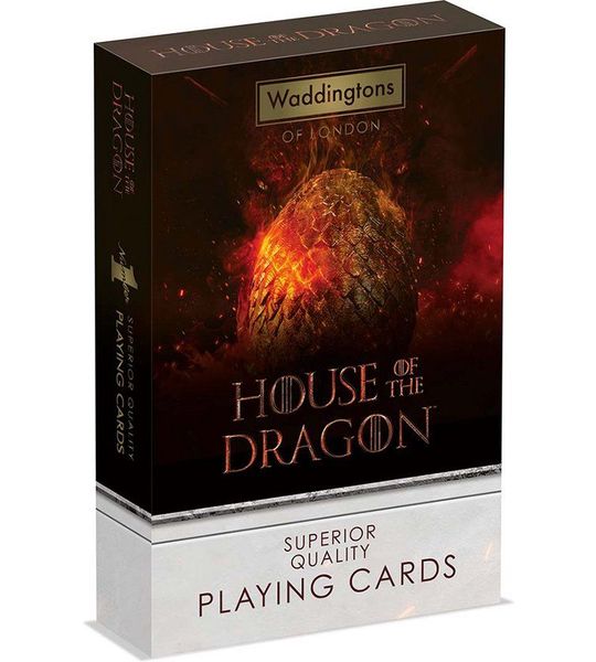 Winning Moves House of the Dragon - Speelkaarten - Waddingtons No.1 (Engels)