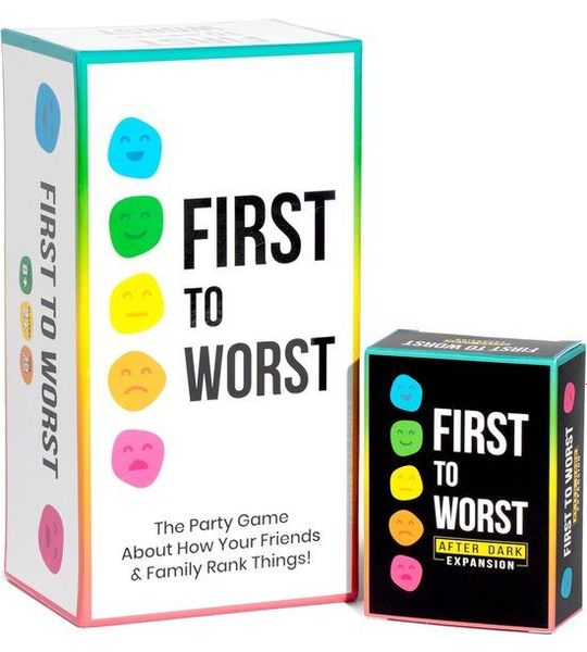 First To Worst spel inclusief uitbreiding Engelstalig
