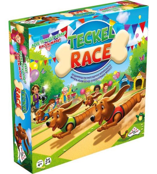 Teckelrace - Kinderspel - Grappig en knotsgekke hondenrace spel