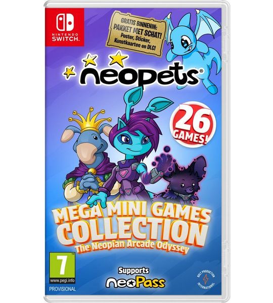 MINDSCAPE SW Neopets:mega Mini Games Collection - Day One Edition Nintendo Switch