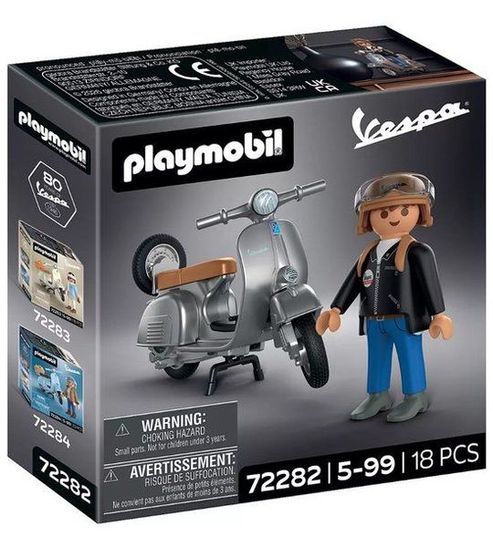PLAYMOBIL® 80 jaar Vespa: originele stijl - P-72282