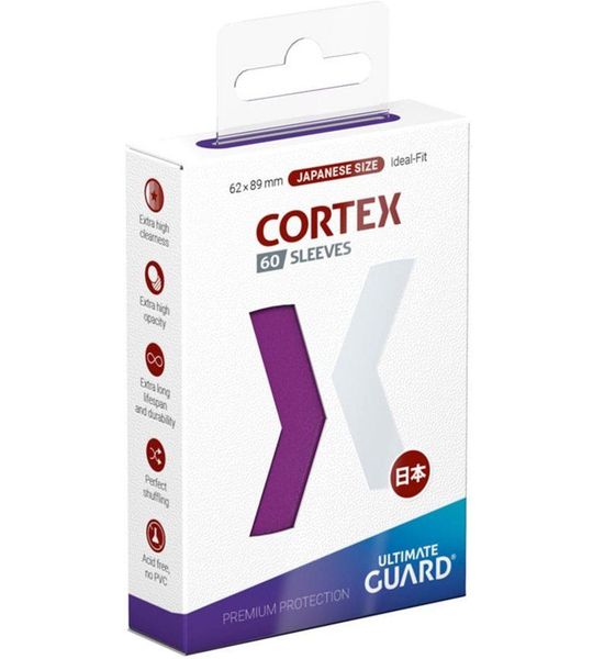 Cortex Sleeves Japanese Size Paars (60x)