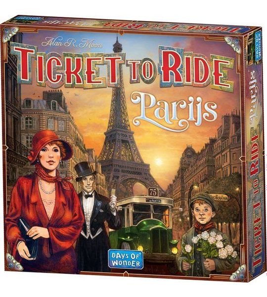 Days of Wonder - Ticket to Ride Parijs - Nederlandstalig Bordspel