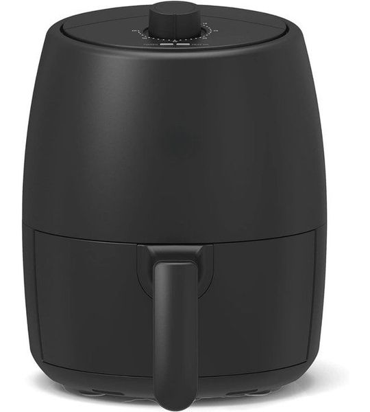RVV® Mini airfryer - Airfryer - Airfryer klein - Zwart - 22cm x 28cm x 27cm