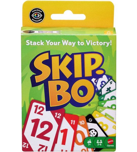 Mattel Games Skip-Bo - Kaartspel