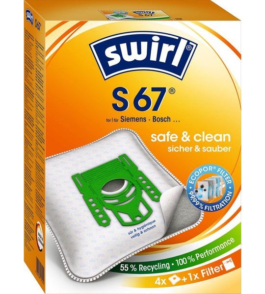 Swirl Stofzuigerzak S67