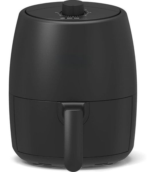 RVV® Mini Airfryer - Heteluchtfriteuse - Airfryer - Zwart - 22cm x 28cm x 27cm