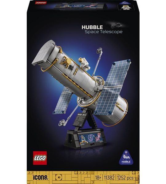 LEGO Icons Ruimtetelescoop Hubble Ruimte Bouwpakket voor Volwassenen 11382