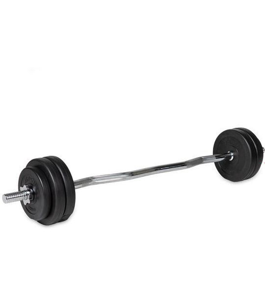 VirtuFit Vinyl EZ-Curl Set - Halterset - 20 kg