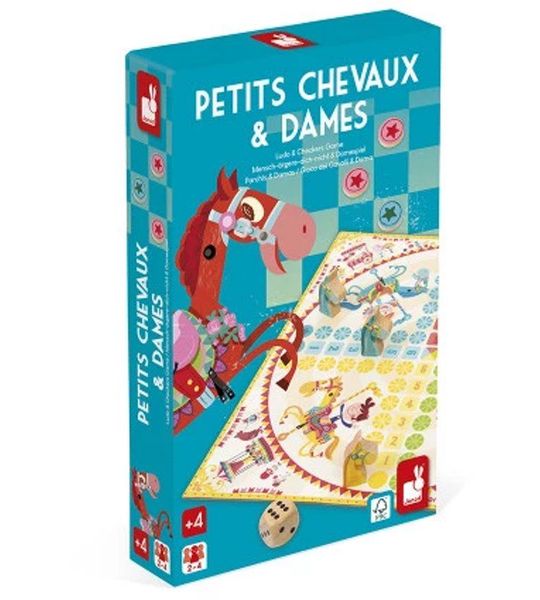 Janod Spel - Ludo en Dammen duo
