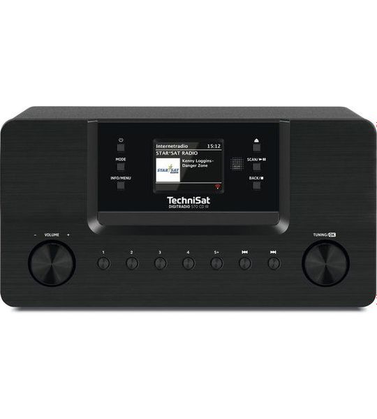 TechniSat Digitradio 570 CD IR DAB radio Zwart