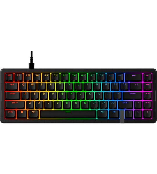 HyperX Origins 2 Pro 65 Gaming Keyboard - Us Qwerty Bedraad Gamingtoetsenbord Zwart