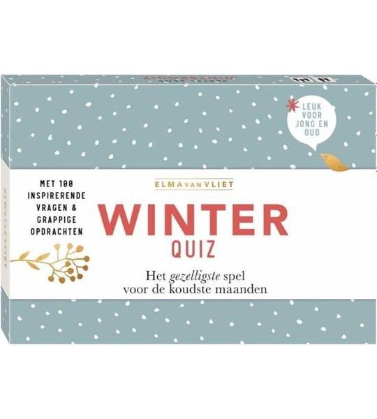 Elma van Vliet: Winter Quiz - Kaartspel