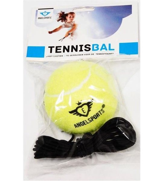 Tennisbal Met Elastiek Voor Tennistrainer - Angel Sports
