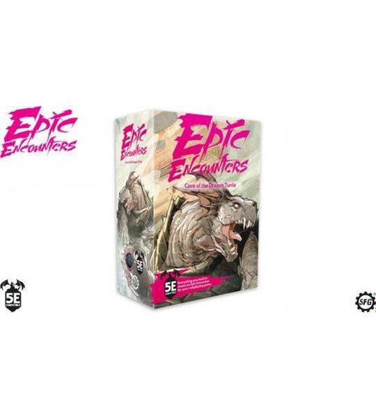 Epic Encounters Cove of the Dragon Turtle - RPG Miniaturen - Steamforged Games