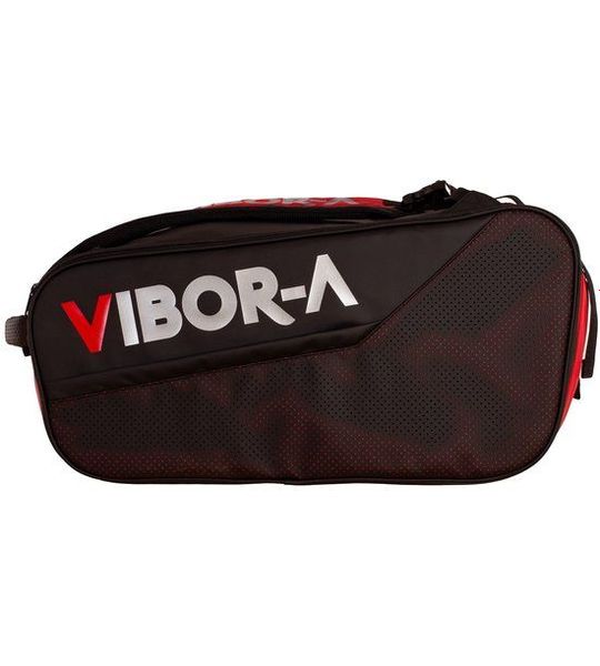 Padeltas Vibor-a Technic Black/Rojo ÚNICA