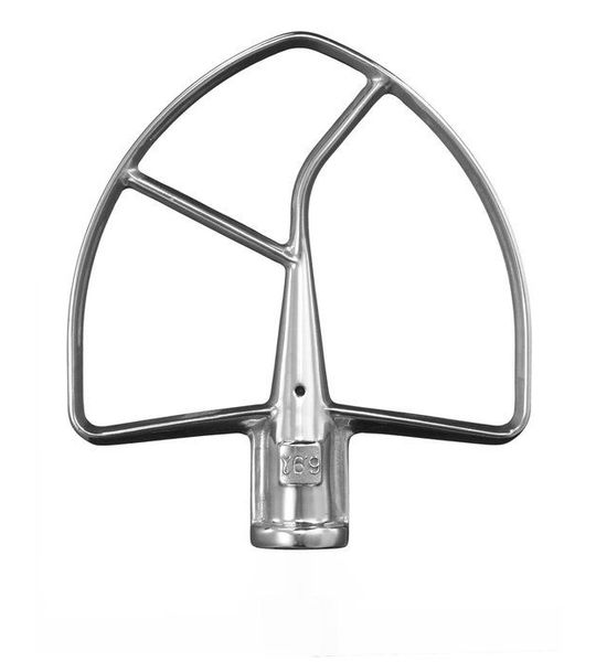 KitchenAid 5K7SFB Platte menghaak RVS