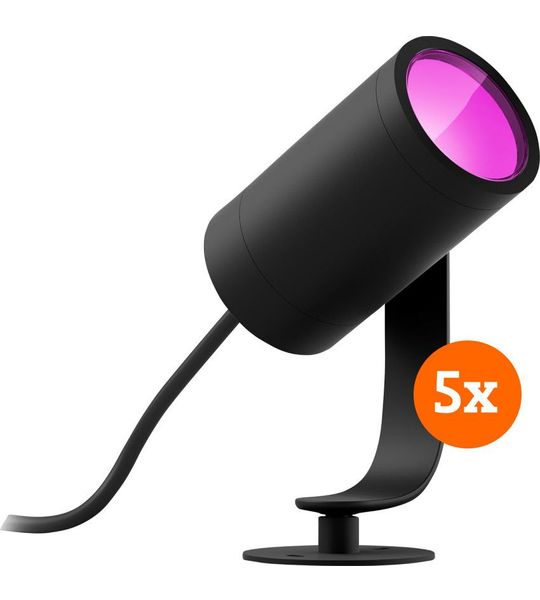 Philips Hue Lily Starter Pack Prikspot Buiten 5-Pack