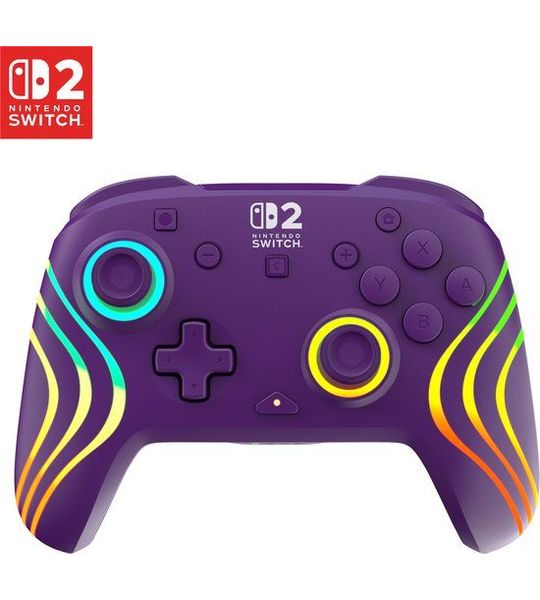 Turtle Beach Afterglow Wave Wireless - Purple Controller Nintendo Switch 2 Switch Lite Oled Paars