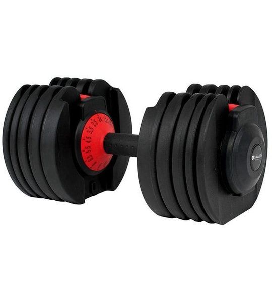 ForzaFit Verstelbare dumbbell 24 kg - Zwart